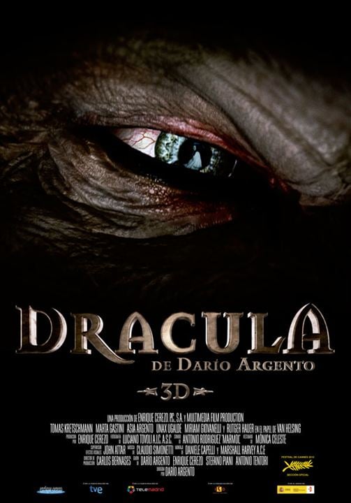 Drácula 3D : Cartel