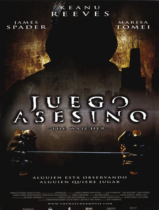 Juego asesino (The Watcher) : Cartel