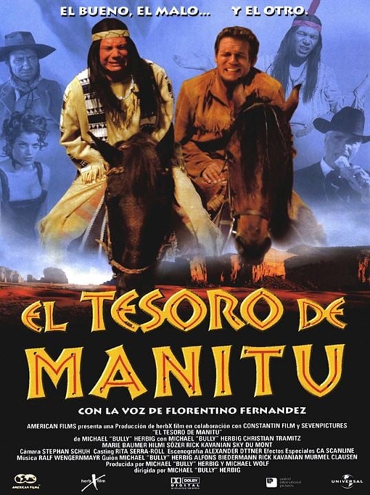 El tesoro de Manitu : Cartel