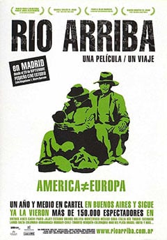 Río arriba : Cartel