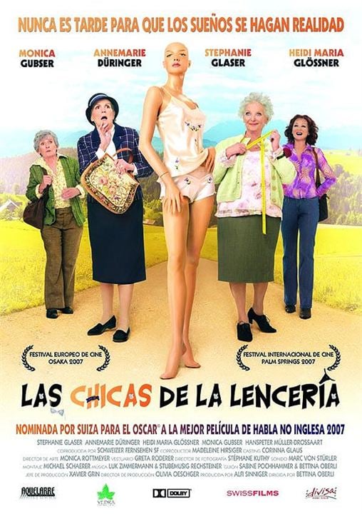 Las chicas de la lencería : Cartel