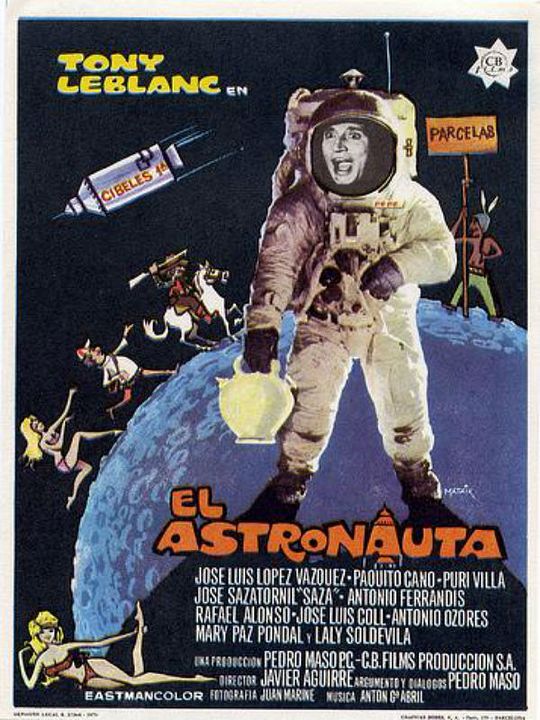 El astronauta : Cartel