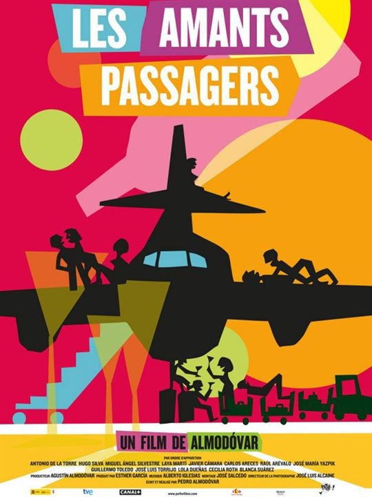 Los amantes pasajeros : Cartel