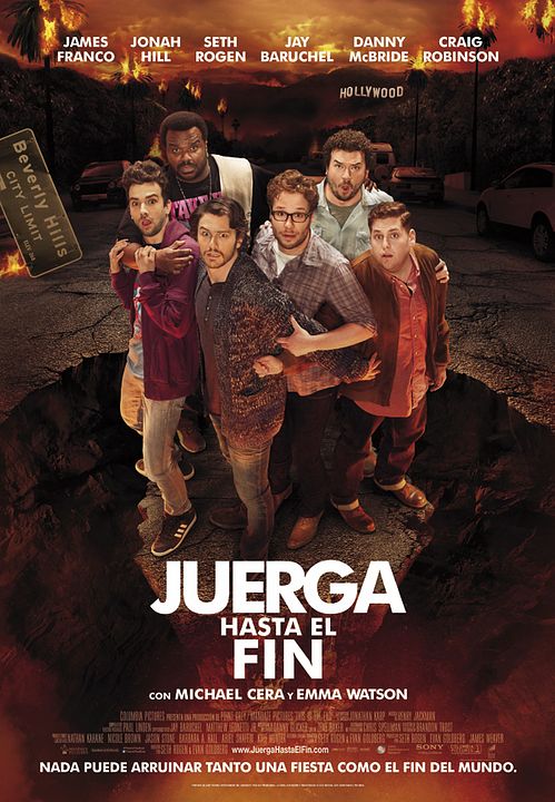Juerga hasta el fin : Cartel