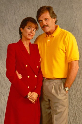 Foto Nancy Lee Grahn, John Beck