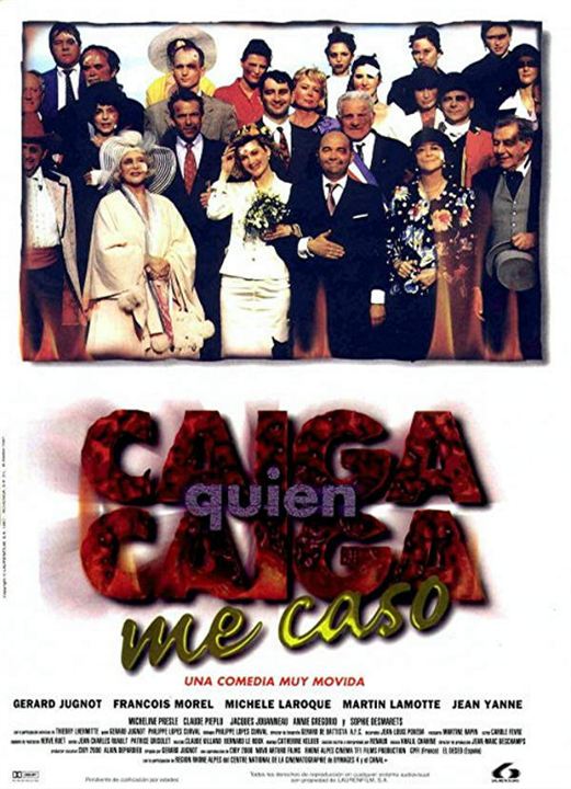 Caiga quien caiga me caso : Cartel