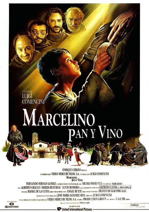 Marcelino pan y vino : Cartel