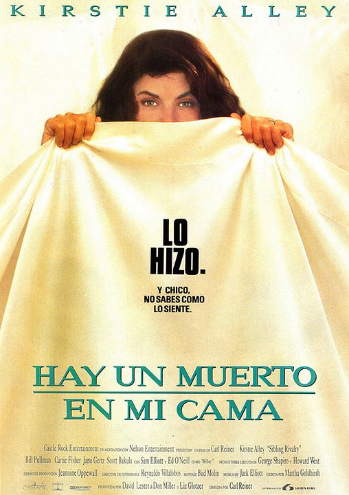 Hay un muerto en mi cama : Cartel