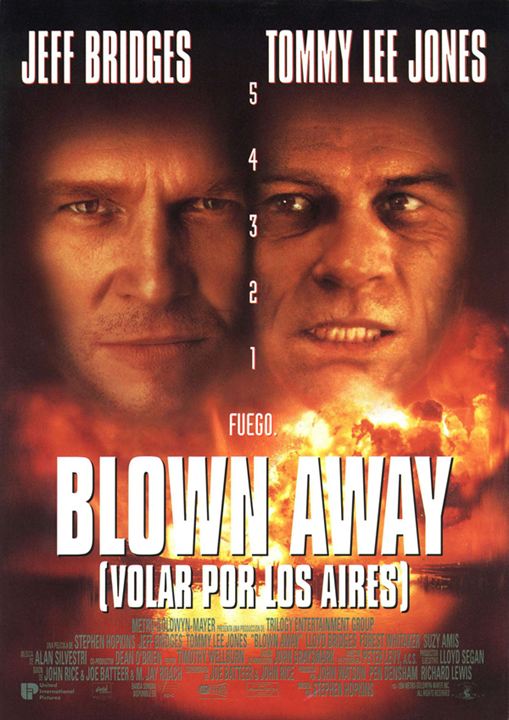 Blown Away (Volar por los aires) : Cartel