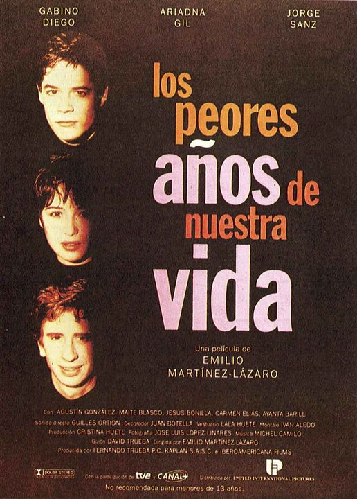 Los peores años de nuestra vida : Cartel