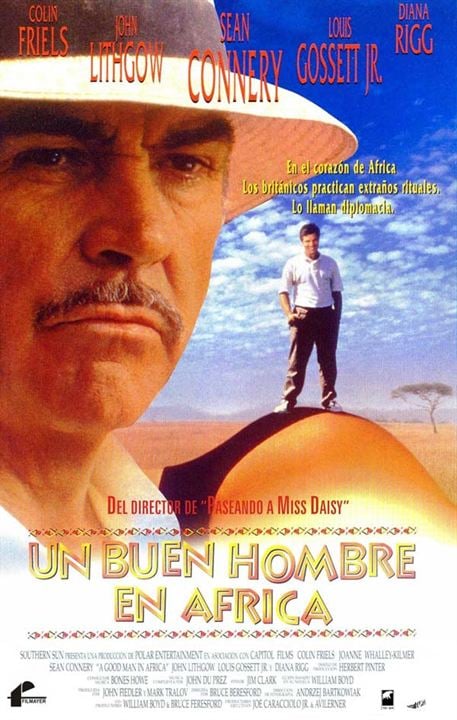 Un buen hombre en África : Cartel