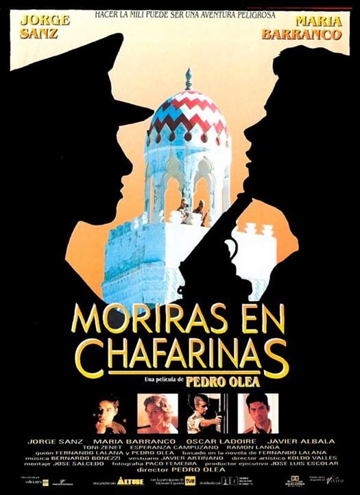 Morirás en Chafarinas : Cartel