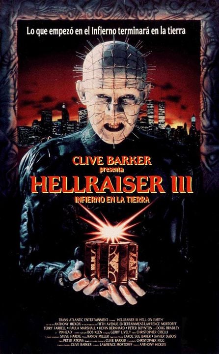 Hellraiser III: Infierno en la Tierra : Cartel