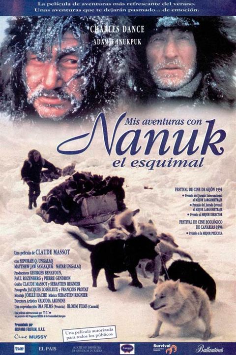 Mis aventuras con Nanuk el esquimal : Cartel