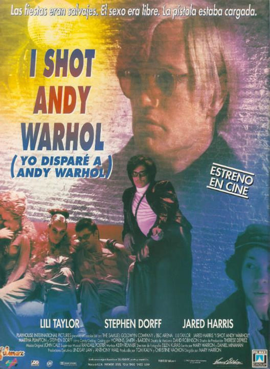 Yo disparé a Andy Warhol : Cartel