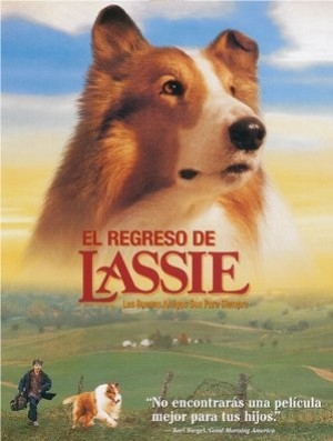 El regreso de Lassie : Cartel