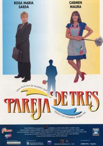 Pareja de tres : Cartel