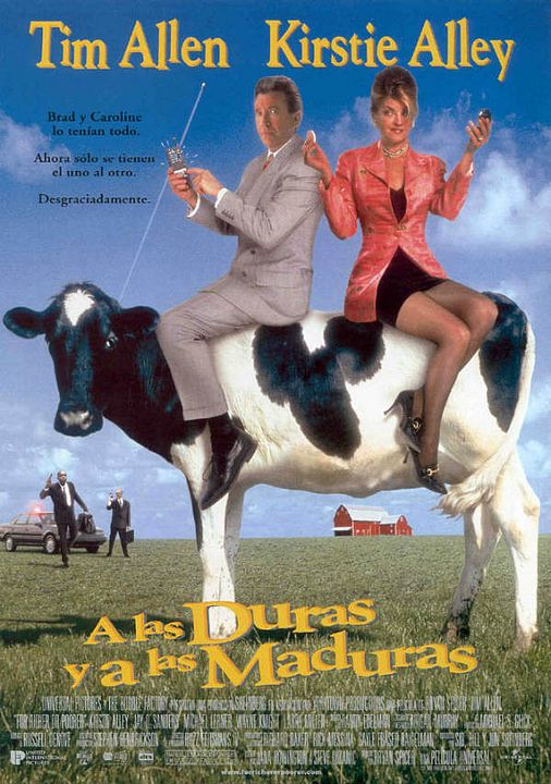 A las duras y a las maduras : Cartel