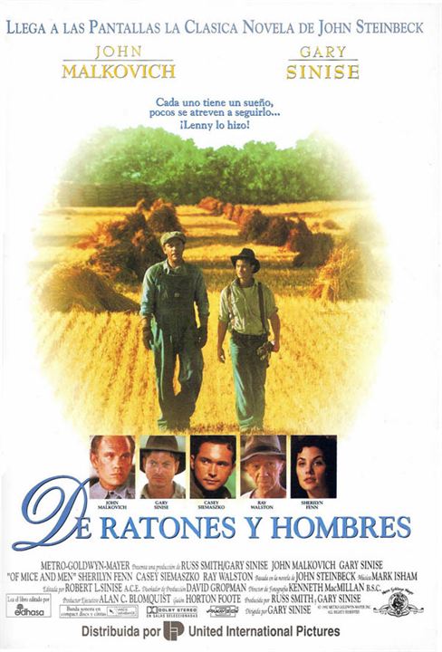 De ratones y hombres : Cartel