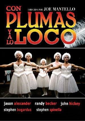 Con plumas y a lo loco : Cartel