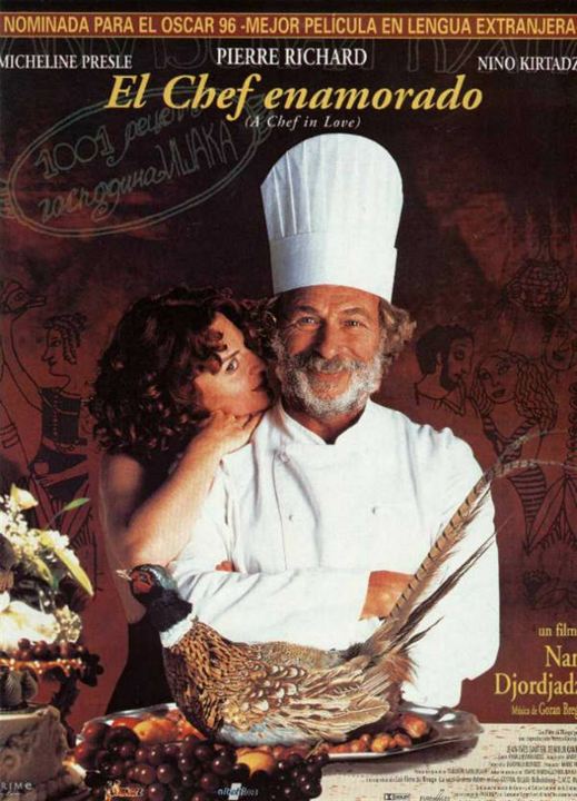 El chef enamorado : Cartel