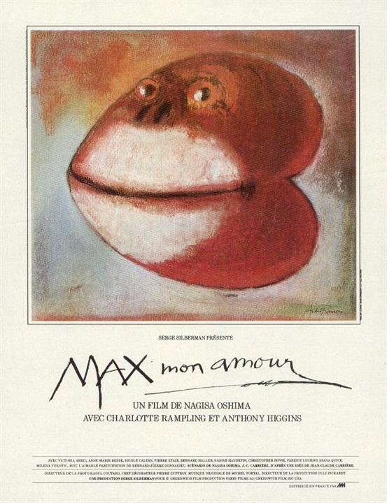 Max mi amor : Cartel