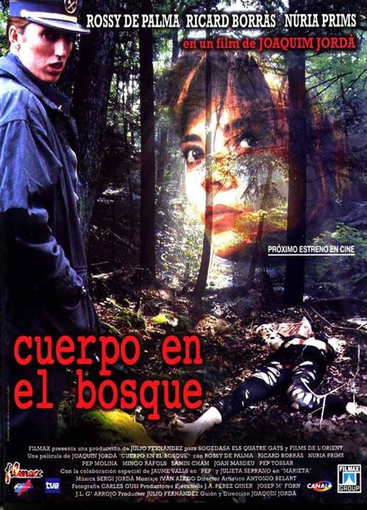 Cuerpo en el bosque : Cartel