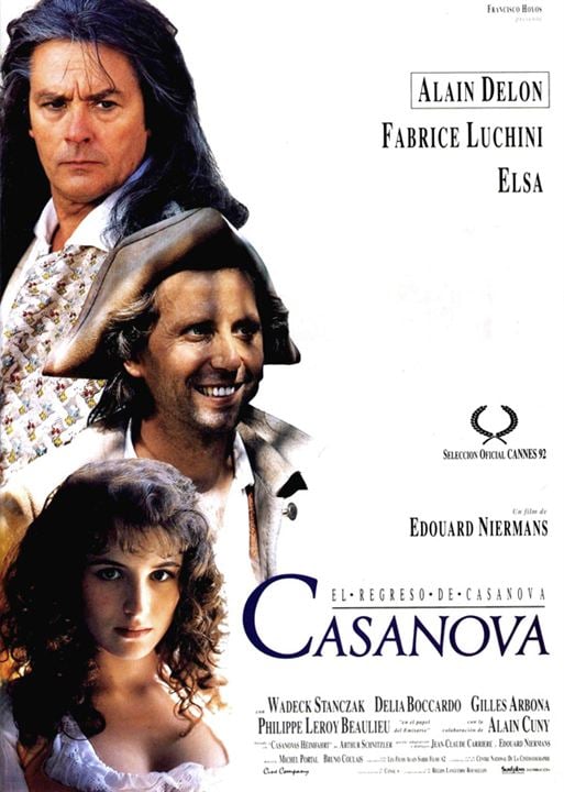 El regreso de Casanova : Cartel