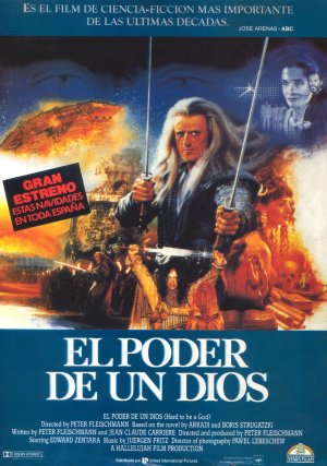 El poder de un dios : Cartel