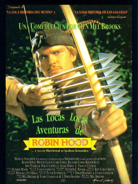 Las locas, locas aventuras de Robin Hood : Cartel