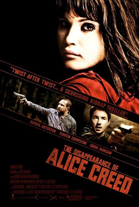 La desaparición de Alice Creed : Cartel