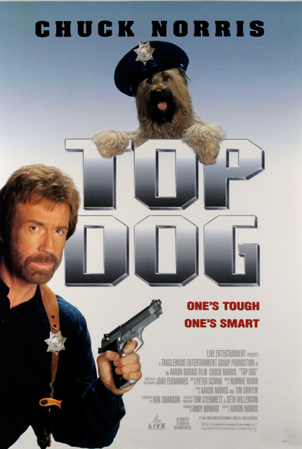 Top Dog, el perro sargento : Cartel