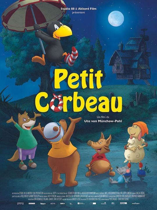 Cuervito calcetín: La gran carrera : Cartel