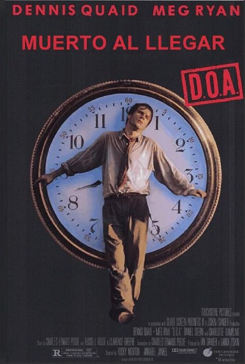 Muerto al llegar : Cartel