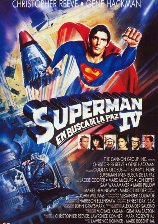 Superman IV: En busca de la Paz : Cartel