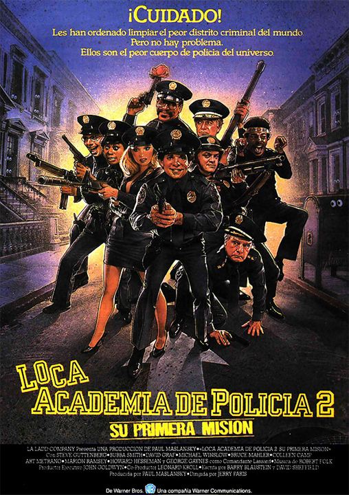 Loca Academia de Policía 2: Su primera misión : Cartel