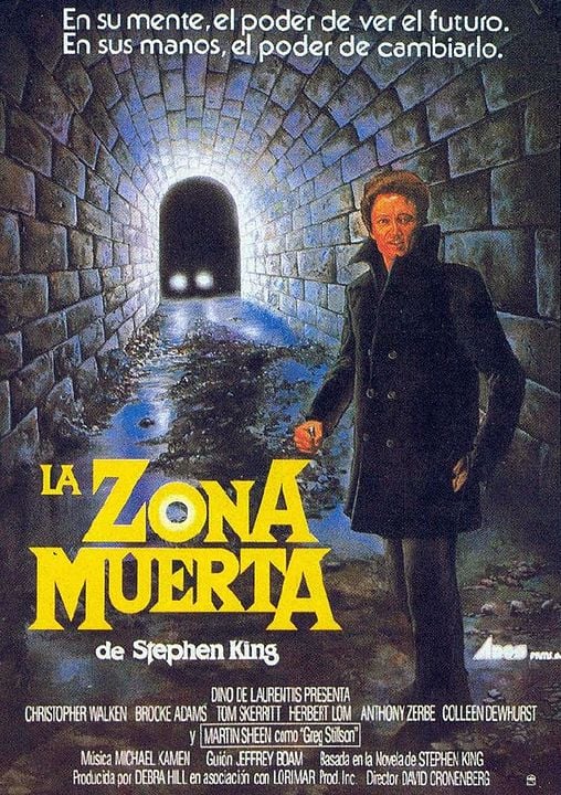 La zona muerta : Cartel
