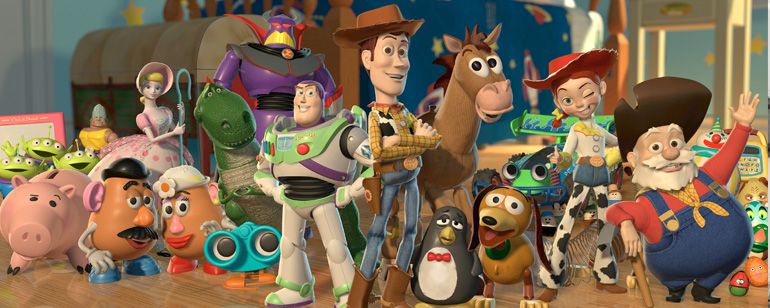 Los juguetes de toy story