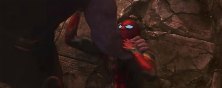 Esta captura de 'Vengadores: Infinity War' revela lo cerca que estuvo Spider-Man  de quitarle el Guantelete a Thanos - Noticias de cine 