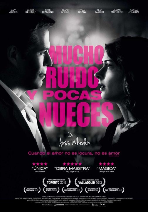 Mucho ruido y pocas nueces de Joss Whedon : Cartel