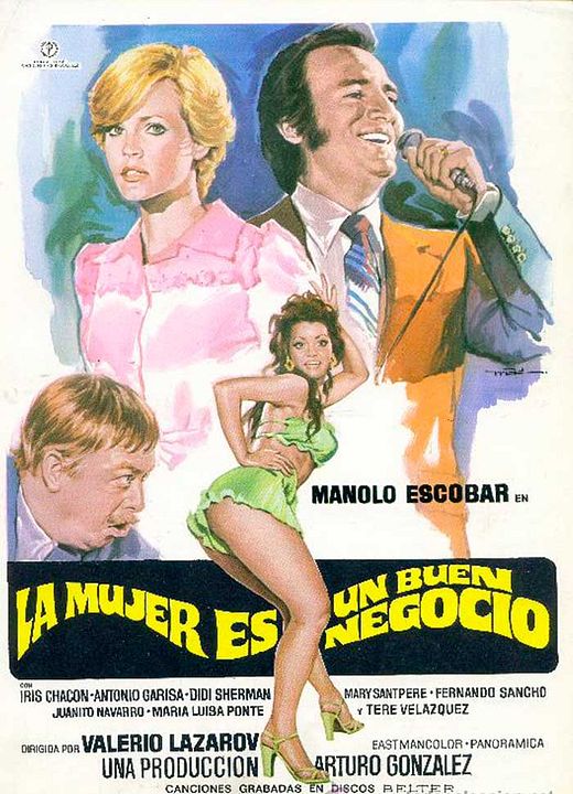 La mujer es un buen negocio : Cartel