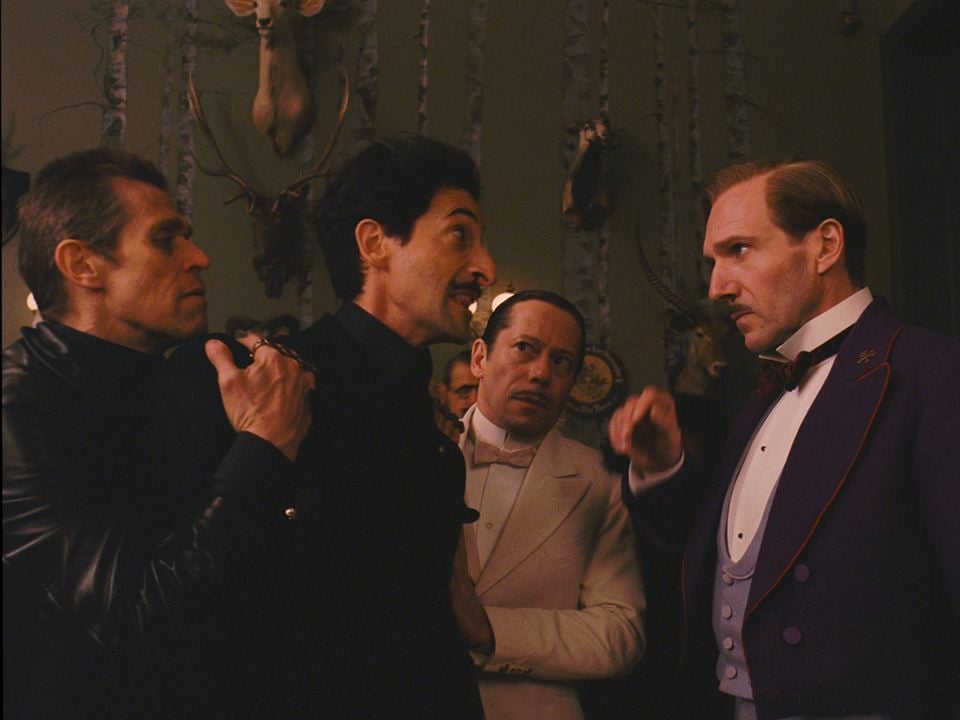 El gran Hotel Budapest : Foto Ralph Fiennes, Mathieu Amalric, Adrien Brody, Willem Dafoe