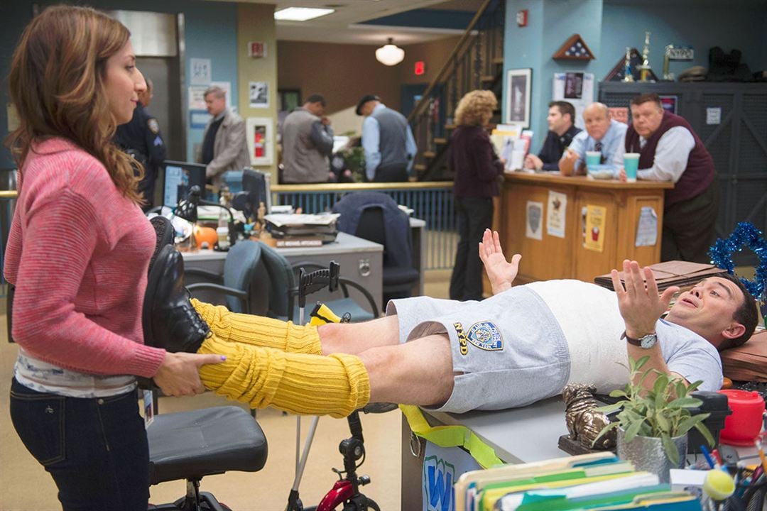 Brooklyn Nine-Nine : Foto Joe Lo Truglio, Chelsea Peretti