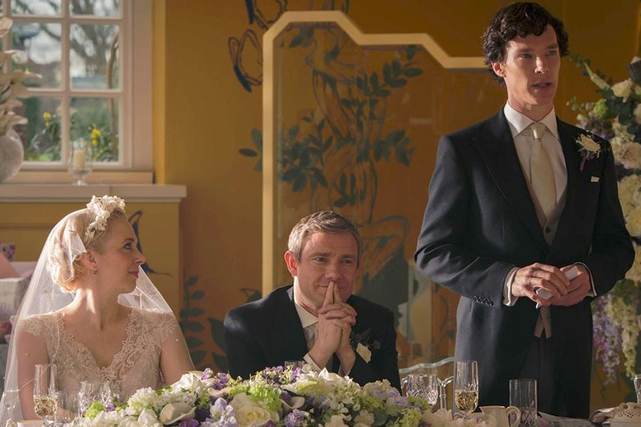 Sherlock : Foto Benedict Cumberbatch, Martin Freeman