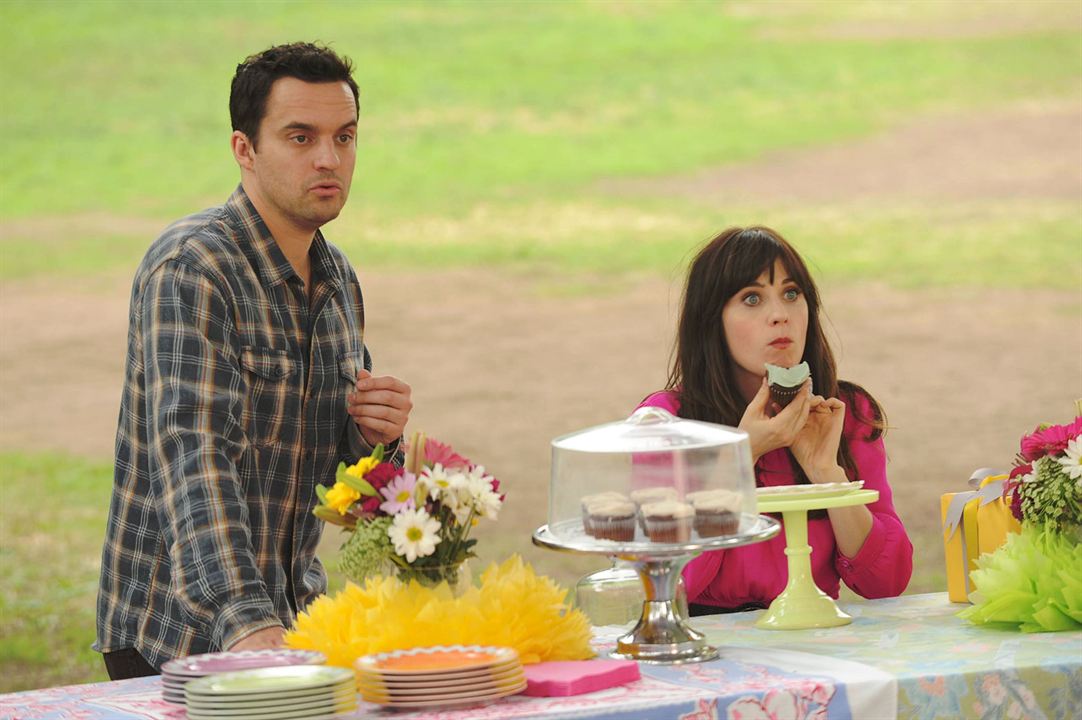 New Girl : Foto Jake Johnson, Zooey Deschanel