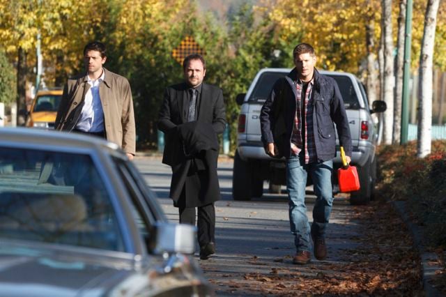 Sobrenatural : Foto Mark Sheppard, Jensen Ackles, Misha Collins