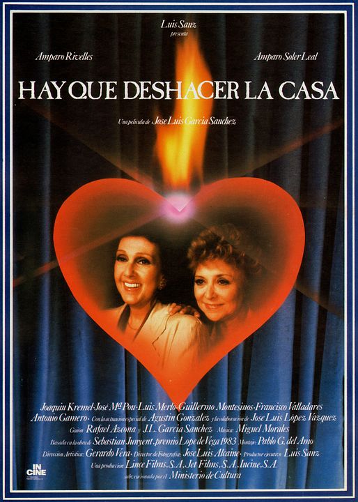 Hay que deshacer la casa : Cartel