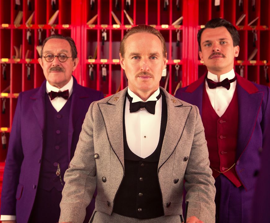 El gran Hotel Budapest : Foto Owen Wilson