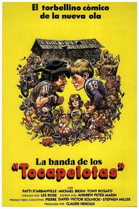 La banda de los 'tocapelotas' : Cartel