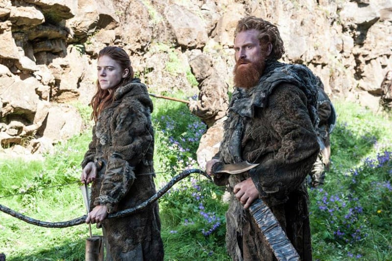 Juego de Tronos : Foto Rose Leslie, Kristofer Hivju